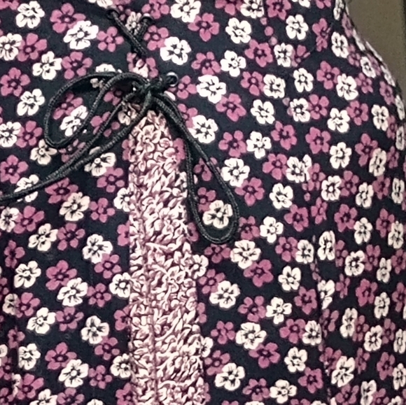 Vintage Y2K Prairie Dress /Witchy Vibes/ Corset Style front & back - Picture 10 of 13